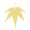 Brass Filigree Big Pendants KKC-T003-20G-1