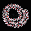 Handmade Lampwork Beads Strands LAMP-R139-04C-2