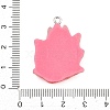 Opaque Resin Imitation Fruit Pendants RE-CBA3138-01C-P-3