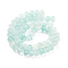 Transparent Crackle Glass Beads Strands LS-CCG-L050-01A-07-3