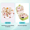 Square PU Leather & PP & Silicone Jewelry Set Box AJEW-TAC0014-13A-4