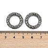 Ring 316 Surgical Stainless Steel Hoop Earrings EJEW-G416-19A-AS-5