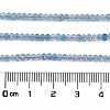 Natural Aquamarine Beads Strands G-L587-B02-01-4