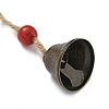 Iron Bell Hanging Ornaments HJEW-JM02417-01-4