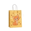 Cat Paper Tote Bags with Handles PW-WG9DBA9-07-1