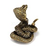 Brass 3D Animal Figurines KK-C073-06D-AG-2