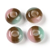 Triple Color Resin European Beads RESI-F055-06C-1