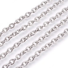 304 Stainless Steel Cable Chains CHS-L017-09B