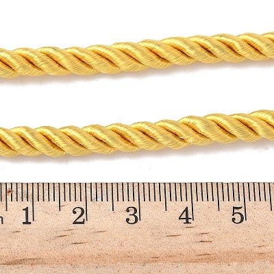 5MM Nylon Twisted Cord Necklace Making FIND-G096-01G-18-1