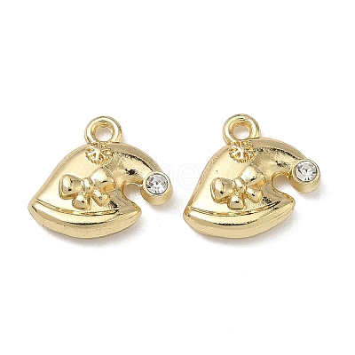 Christmas Alloy Crystal Rhinestone Pendants FIND-L026-01A-G-1