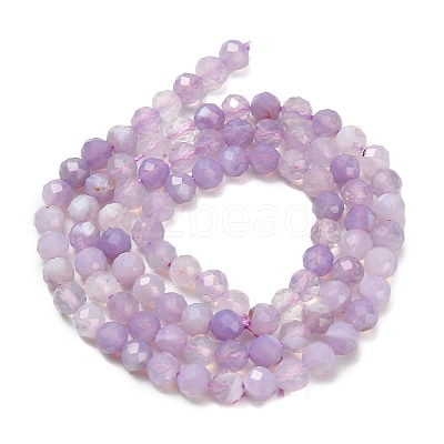 Natural Lavender Amethyst Beads Strands G-Z106-A03-4mm-1