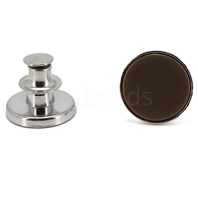 Alloy Button Pins for Jeans PURS-PW0009-03F-1