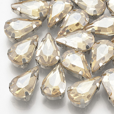 Sew on Rhinestone RGLA-T035-8x13mm-09-1