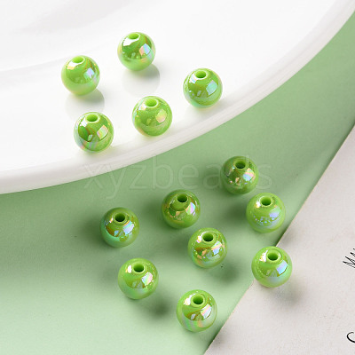 Opaque Acrylic Beads MACR-S370-D8mm-A06-1