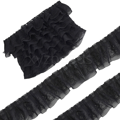 5 Yards Double Polyester Lace Trim for Sewing Decoration OCOR-GF0005-06D-1