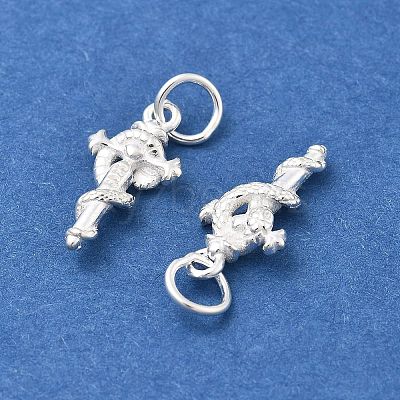 925 Sterling Silver Pendants STER-D302-11S-1