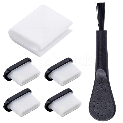ABS Plastic Mobile Dustproof Plugs AJEW-SC0032-07A-1