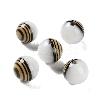 Opaque Resin Beads RESI-U009-04B-1