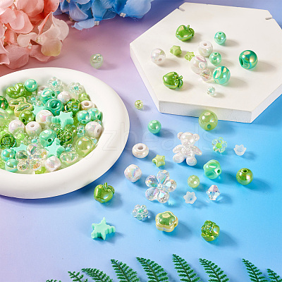 Acrylic Beads MACR-TA0001-87D-1
