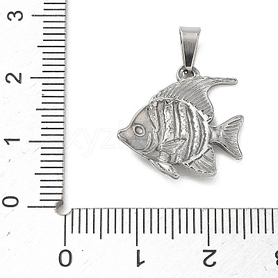 304 Stainless Steel Pendants LS-STAS-B141-03F-P-1
