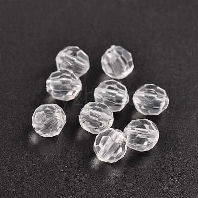 Transparent Acrylic Beads DB8mmC01-1