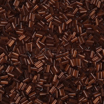 Transparent Glass Bugle Beads SEED-N005-001-C01-1