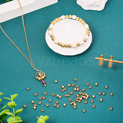 Rack Plating Brass Beads KK-TA0001-88G-03-1
