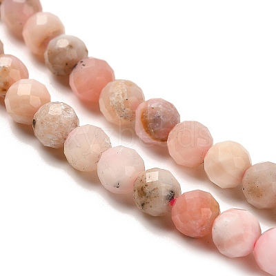 Natural Pink Opal Beads Strands X-G-B107-A10-07-1
