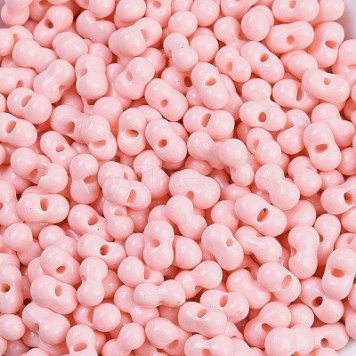 Baking Paint Glass Seed Beads SEED-K010-A25-1