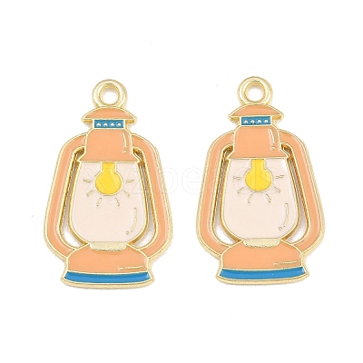 Alloy Enamel Pendants AL-CBA6AEB-08G-01-1