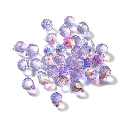 Transparent Glass Pendants GLAA-P070-A03-1