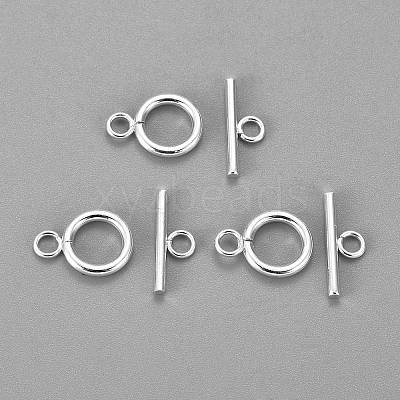 304 Stainless Steel Toggle Clasps X-STAS-H380-03S-A-1