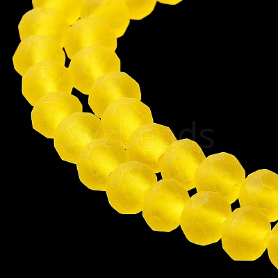 Transparent Glass Beads Strands EGLA-A034-T4mm-MD17-1