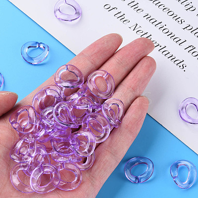 Transparent Acrylic Linking Rings MACR-S373-99-B04-1