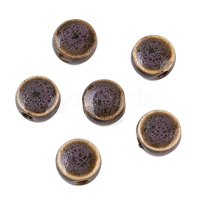 Handmade Porcelain Beads X-PORC-S496-A07-8mm-1