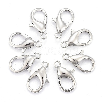 Zinc Alloy Lobster Claw Clasps E106-1