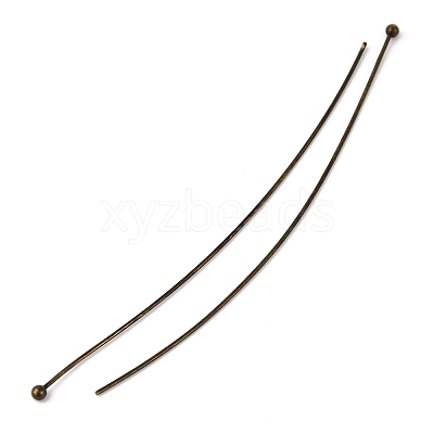 Brass Ball Head Pins X-RP0.6x70mm-AB-1