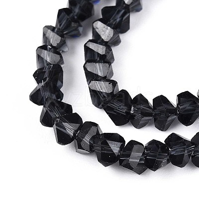 Transparent Glass Beads Strands GLAA-N018-4mm-30-1