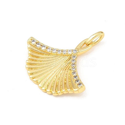 Brass Micro Pave Cubic Zirconia Pendants LS-KK-K411-08G-1
