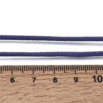 2.5MM Adjustable Braided Nylon Cords Necklace Making FB-CBAA152-02G-1