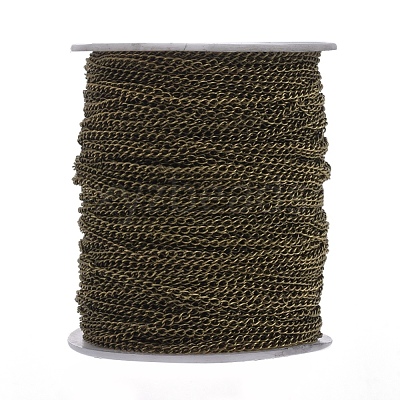 Brass Twisted Chains CHC-Q001-02AB-1