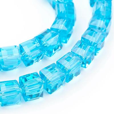 Glass Bead Strands GLAA-R041-4x4mm-M-1