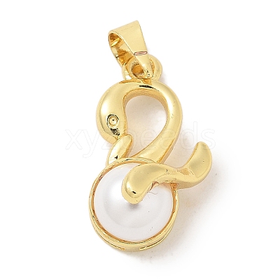 Rack Plating Brass Pendants KK-K293-24C-G-1