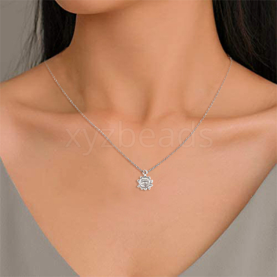 100Pcs 10 Styles Tibetan Style Alloy Charms TIBEP-CJ0001-59-1