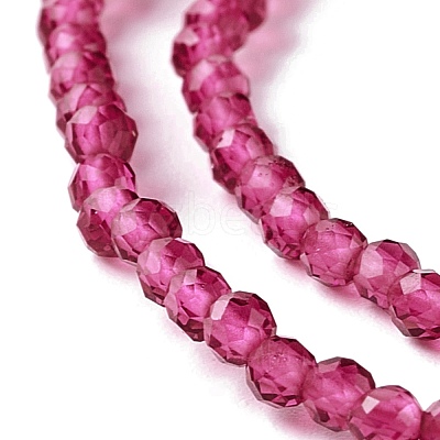 Transparent Glass Beads Strands GLAA-C019-01A-05-1