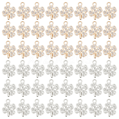 60Pcs 2 Colors Alloy Pendants FIND-DC0001-84-1