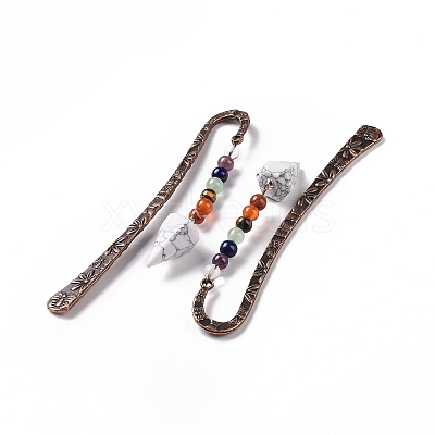 Synthetic Howlite Bookmark AJEW-C025-01A-1