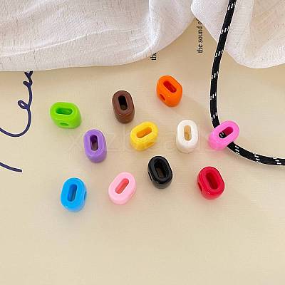 Opaque Acrylic Beads OACR-N163-43A-1