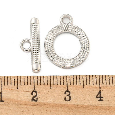 Brass Toggle Clasps KK-A223-18P-1