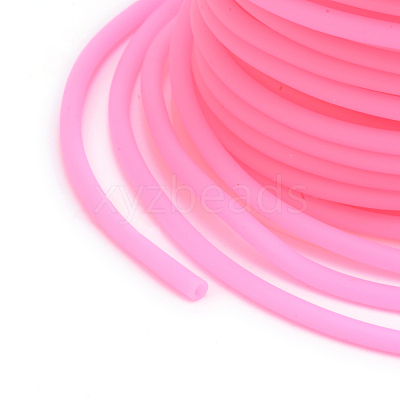 Hollow Pipe PVC Tubular Synthetic Rubber Cord RCOR-R007-3mm-06-1